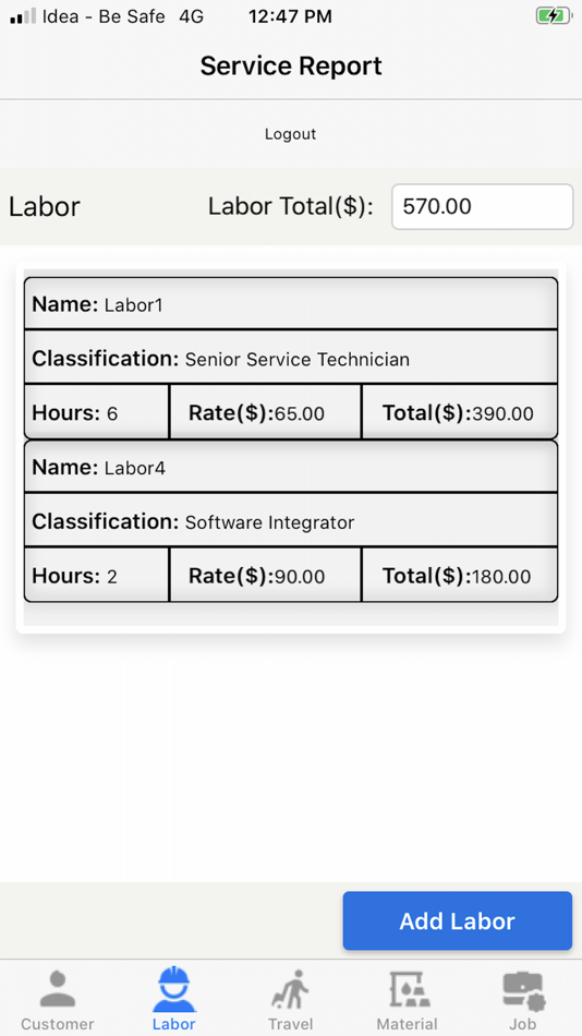 #3. Service Report (iOS) 由: VASP Solutions LLP