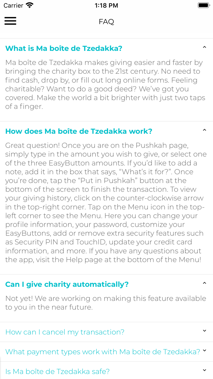 Ma boîte de Tzedakka