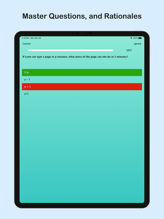 Screenshot #5 pour Praxis Core Self-Paced