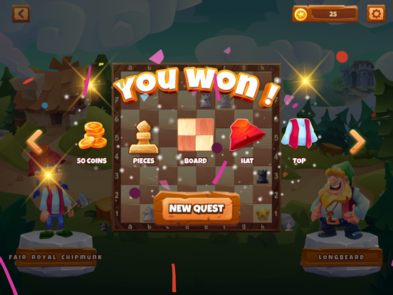 Chess Adventure for Kids iPad screenshot 5 - Games app