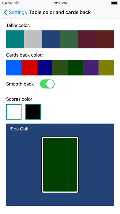 iSpa Golf Screenshot
