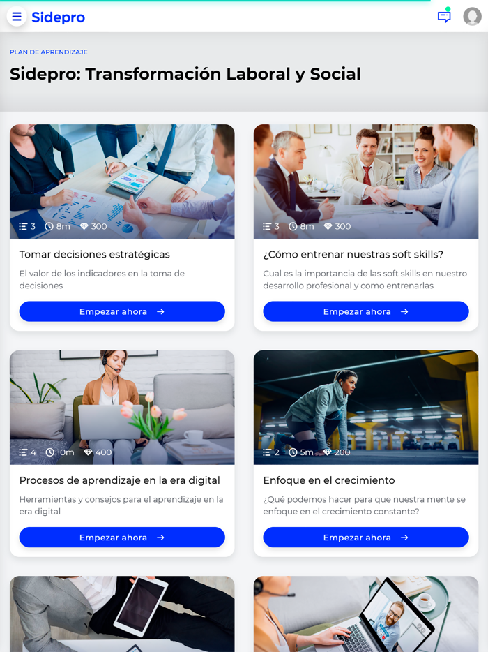 Sidepro Tranformación