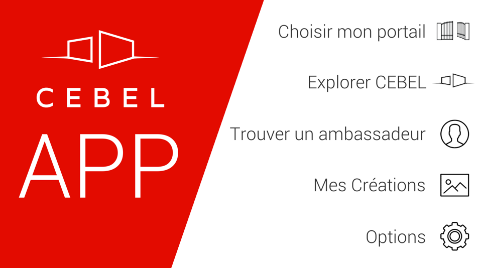 #1. CEBEL APP (iOS) By: CEBEL