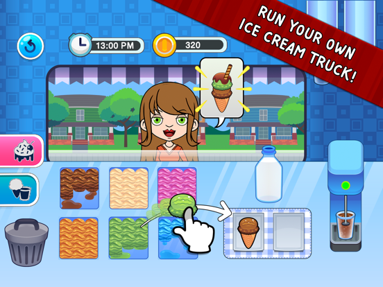 My Ice Cream Truck: Ijssalon iPad app afbeelding 1