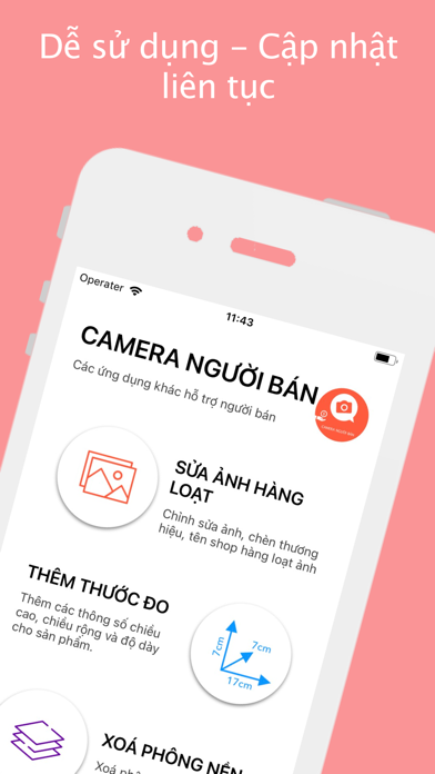 Camera người bán Screenshot