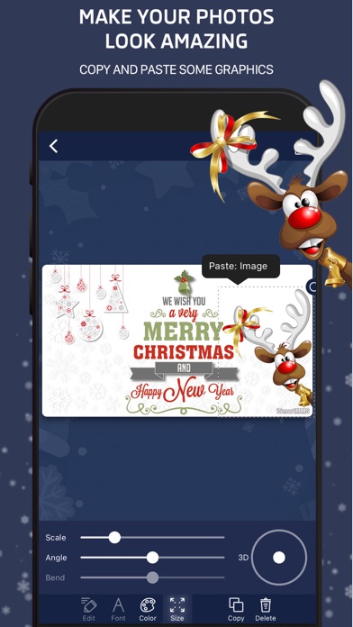 Christmas greetings cardsのおすすめ画像1