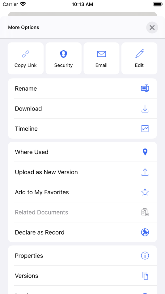#2. iManage Work 10 For BlackBerry (iOS) 由: iManage, LLC
