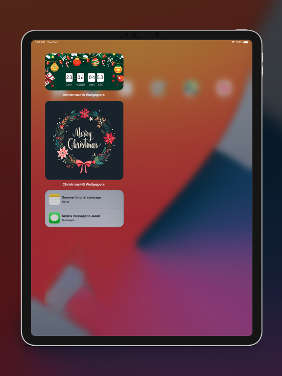 Screenshot #4 pour Christmas HD Wallpapers !