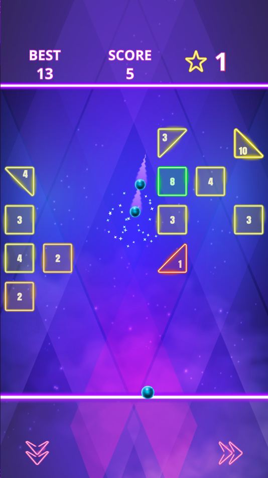 #5. Dancing Line Bounce Ballz (iOS) 由: Shiv Technolabs Private Limited