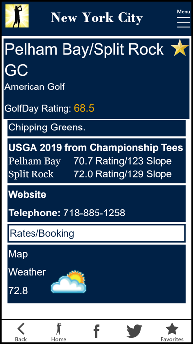 GolfDay New York City Screenshot