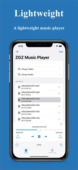 Game screenshot ZGZ Music Player mod apk