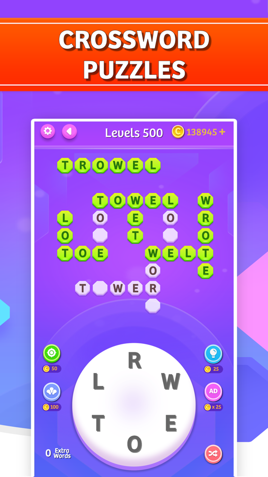 #3. Words World - Word Puzzles (iOS) By: The Appsters Ltd