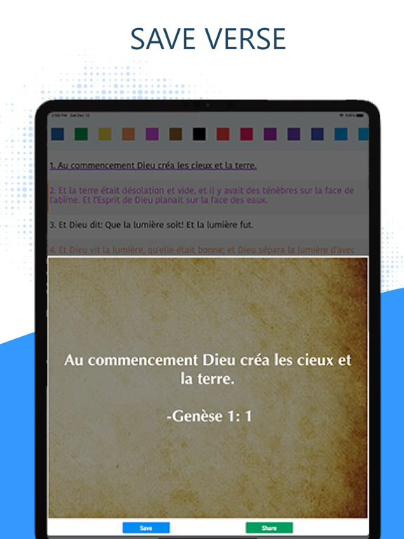 Screenshot #5 pour la Sainte Bible en français*