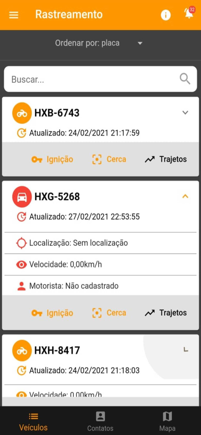 Servis rastreamento veicular