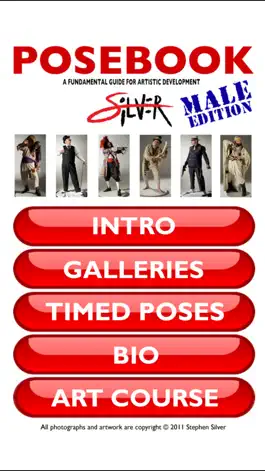 Game screenshot PoseBook By Silver - Male mod apk