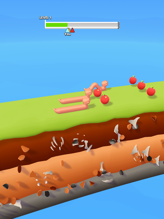 Screenshot #4 pour Worm Race 3D