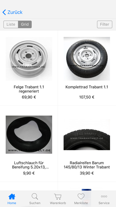 trabantwelt.de Screenshot