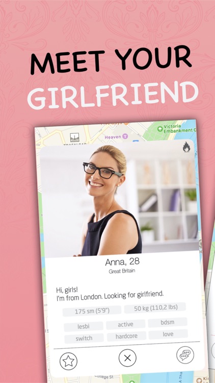 PINK: Lesbians dating chat app