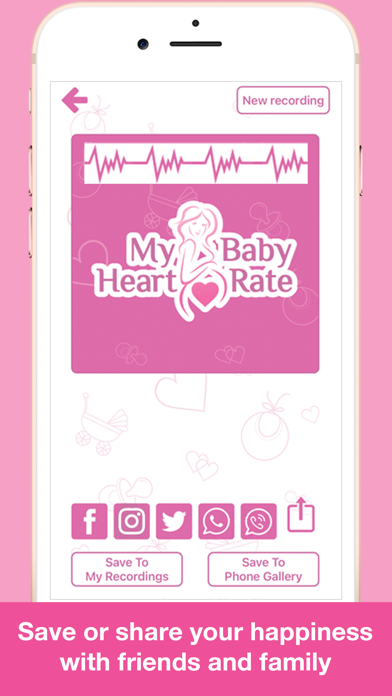 My Baby Heart Rate Recorder Screenshot