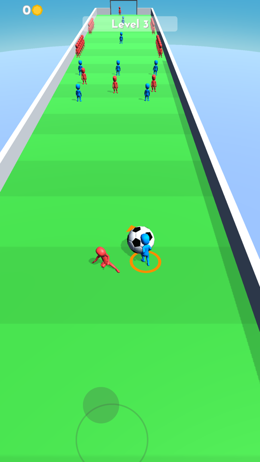#5. Pass the Ball 3D (iOS) 由: Clap Clap Games