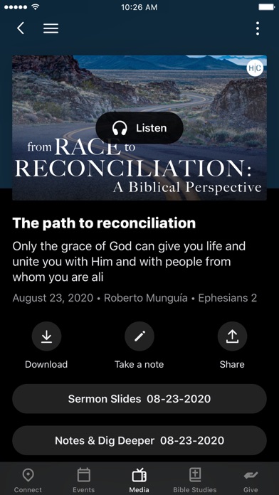 Screenshot 3 of Hillside Church App