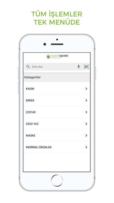 Blackspade Online Shopping Screenshot