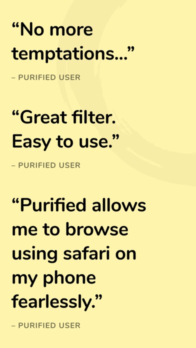 Purified Porn Filter screenshot 2