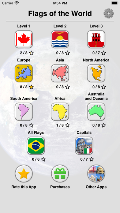 Flags of All Countries of the World: Guess-Quiz screenshot 4