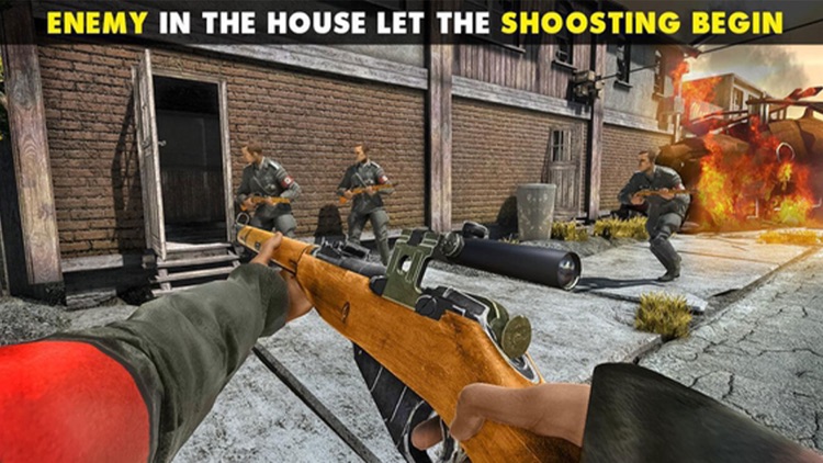 WW2 Battleground War FPS Games screenshot-3