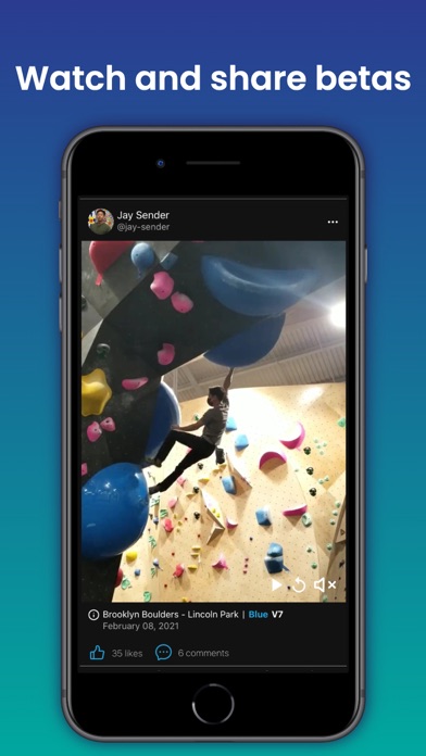 RouteIt Indoor Bouldering Screenshot