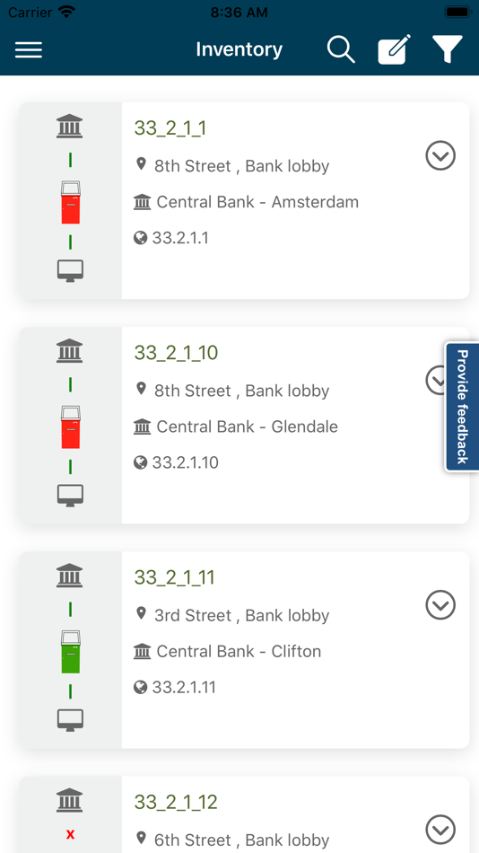 #2. Perfo® ATM Monitoring App (iOS) 由: Vortex Engineering