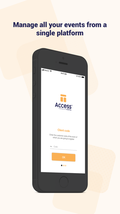 evenTwo Access Check-in Screenshot