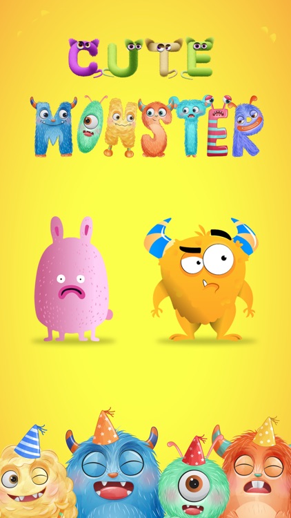 Cute Monsters and Emojis