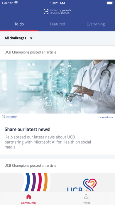 UCB Champions Screenshot