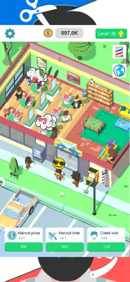 Game screenshot Barbershop Tycoon apk