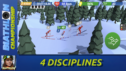 Biathlon Championship Game Screenshot