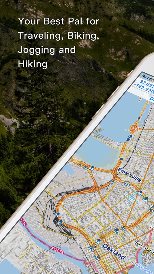 #1. Hiking Logger (iOS) 由: CCMedia Technology Company