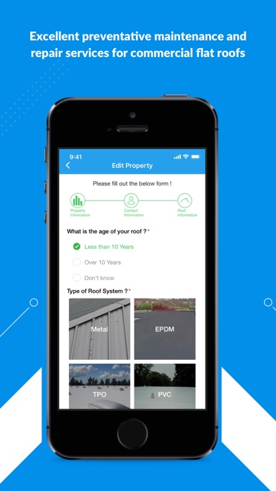 NIR Roof Care Screenshot