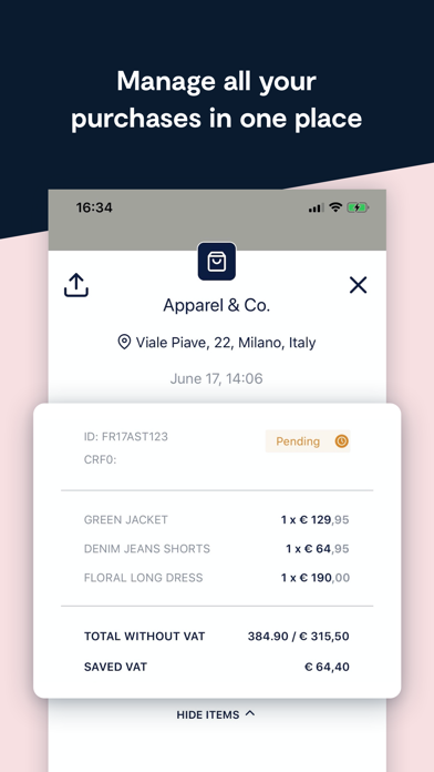 Stamp – City duty-free Screenshot