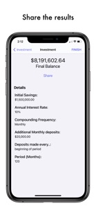 Easy Calculator Financial Calc screenshot #3 for iPhone