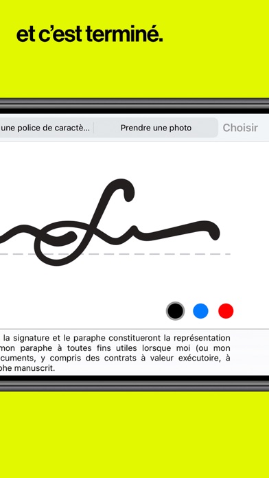 Screenshot #2 pour DocuSign - Signez des contrats