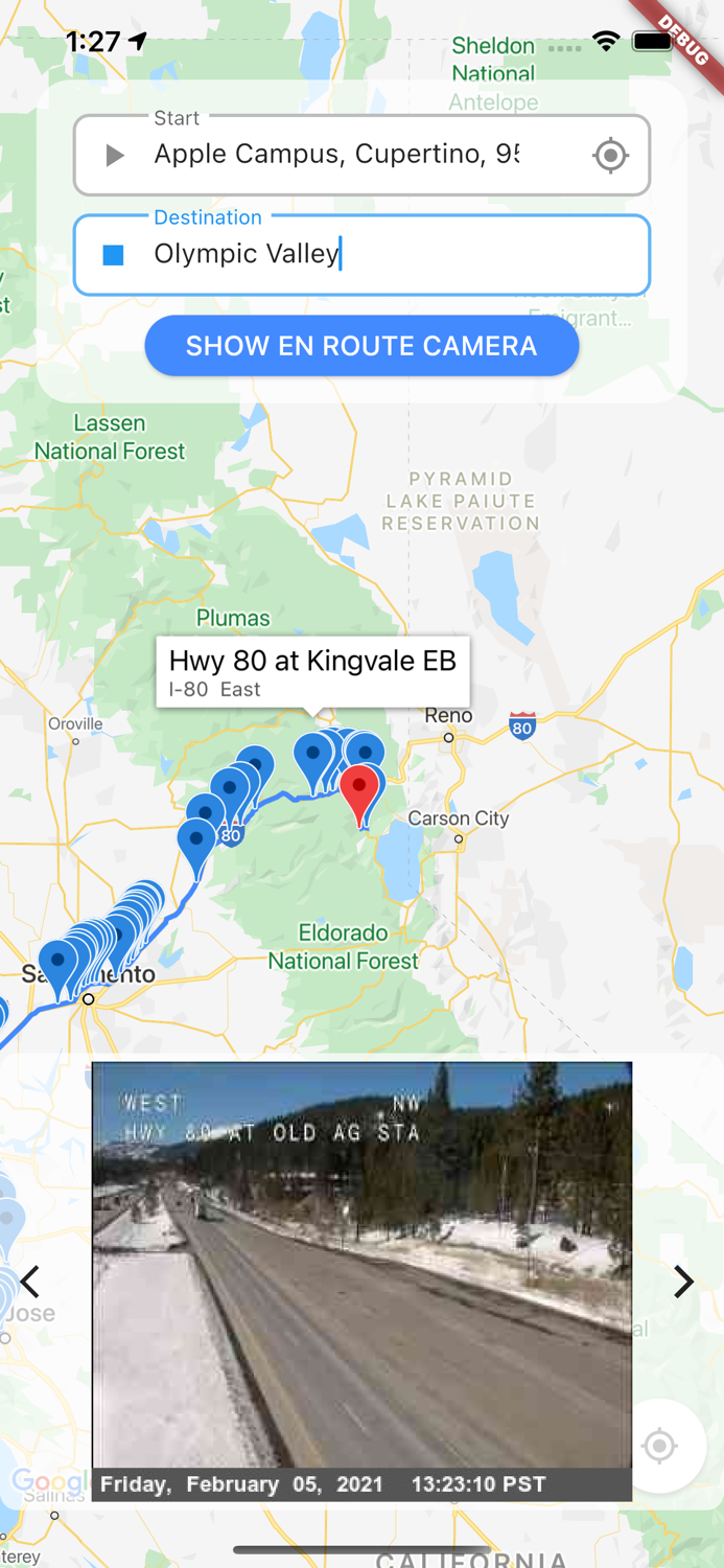 En Route Traffic Camera