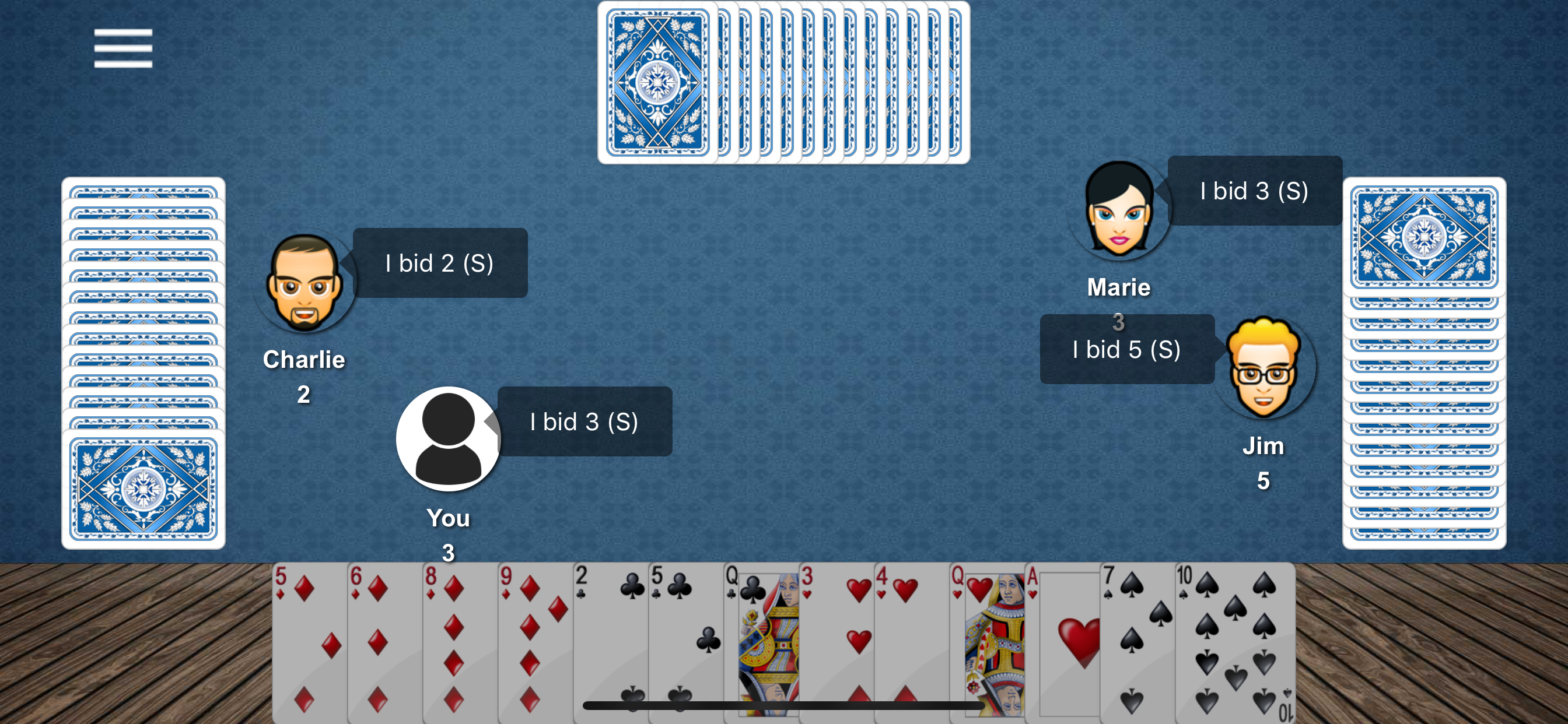 Spades - Card Game .
