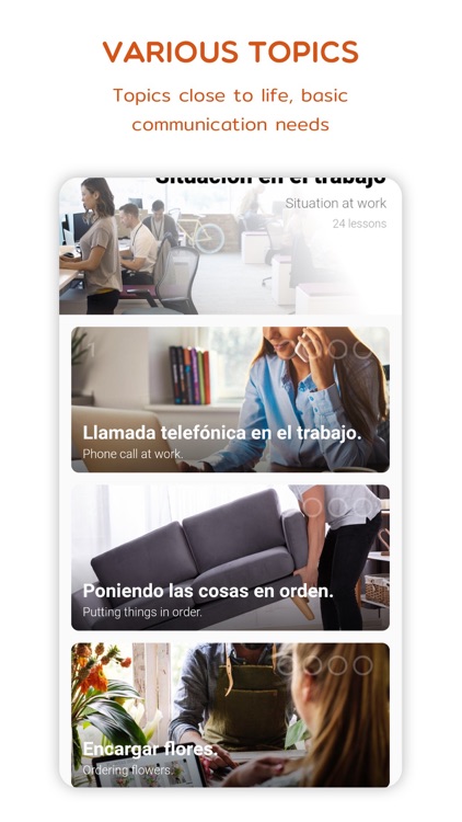 Spanish  - Listening Speaking