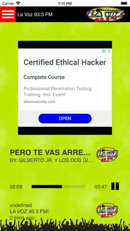 Game screenshot La Voz 93.3 FM mod apk