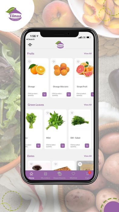 Tiinaa for fruit & vegetables Screenshot