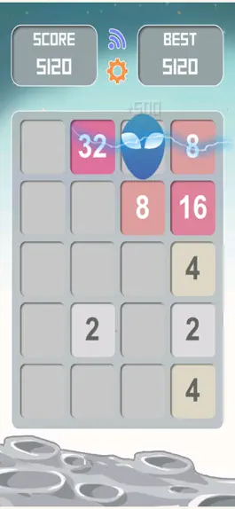 Game screenshot 2048 UFO Lite hack