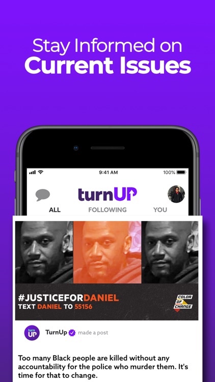 TurnUp Activism: Social Change screenshot-3