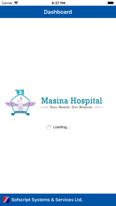 Masina Dashboard Screenshot