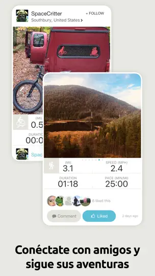Captura de pantalla de Map My Tracks: Pro en iPhone 2